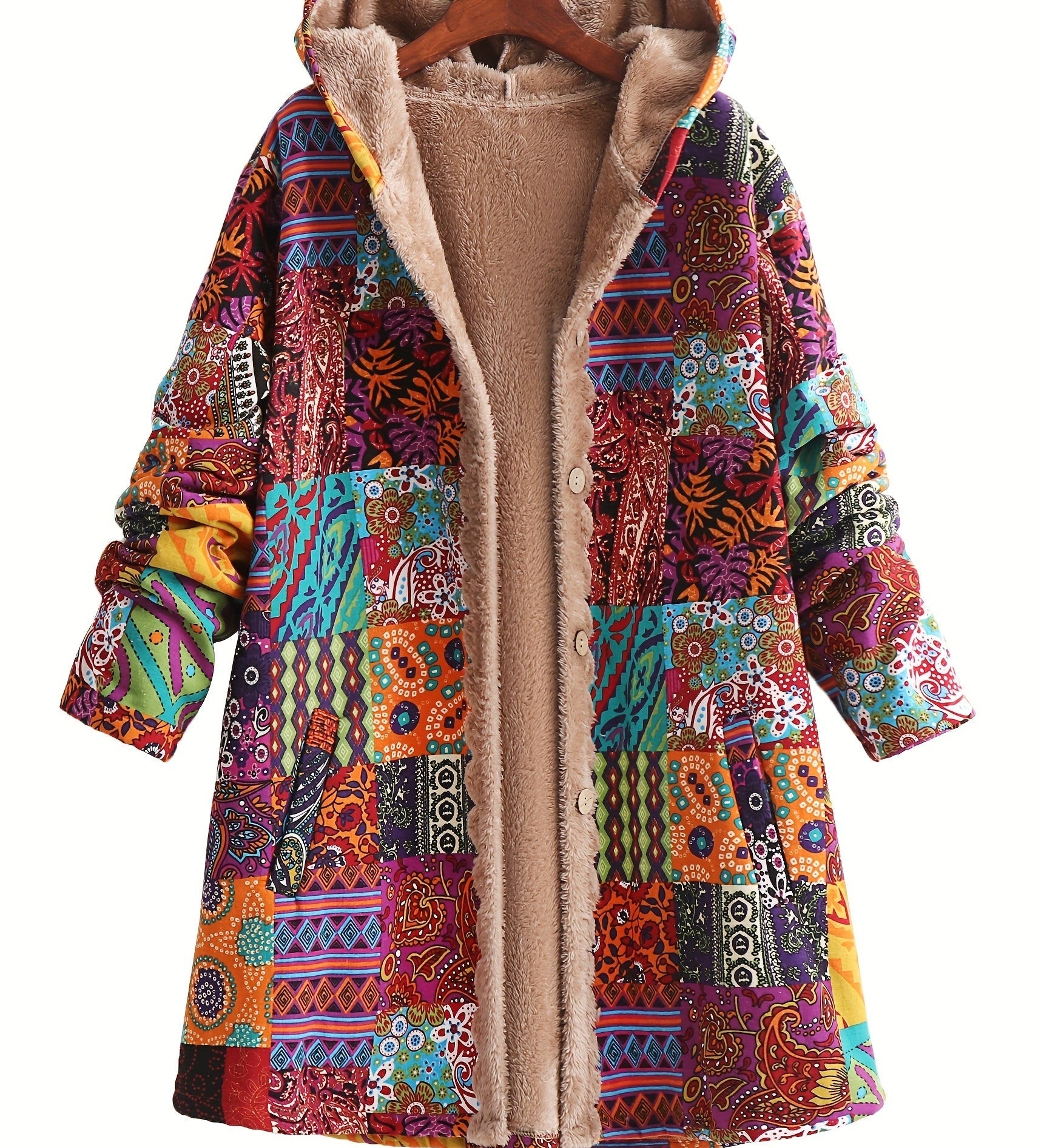 LYDIA™|CAPPOTTO PATCHWORK BOHO